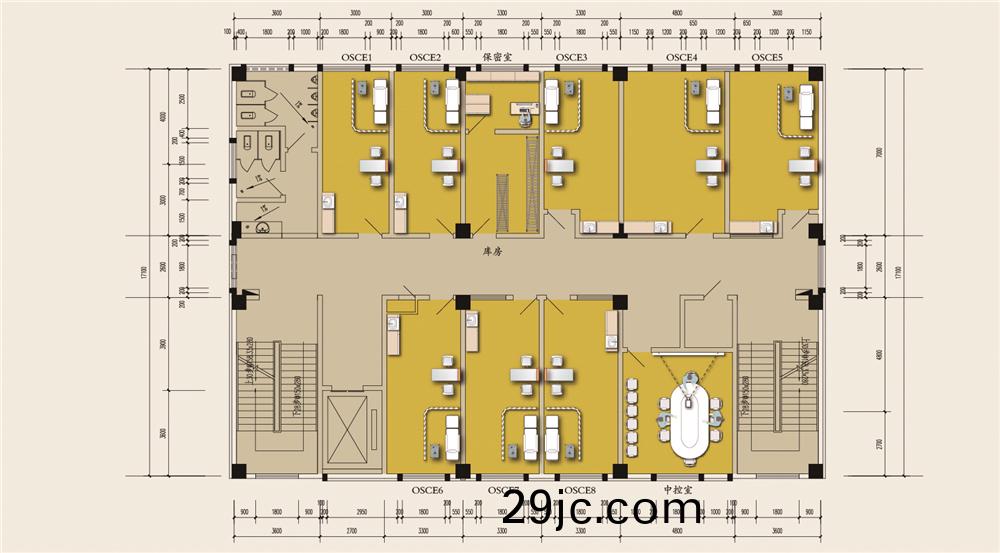貴州醫科大學第二坿屬醫院臨牀技能中(zhong)心5樓-01