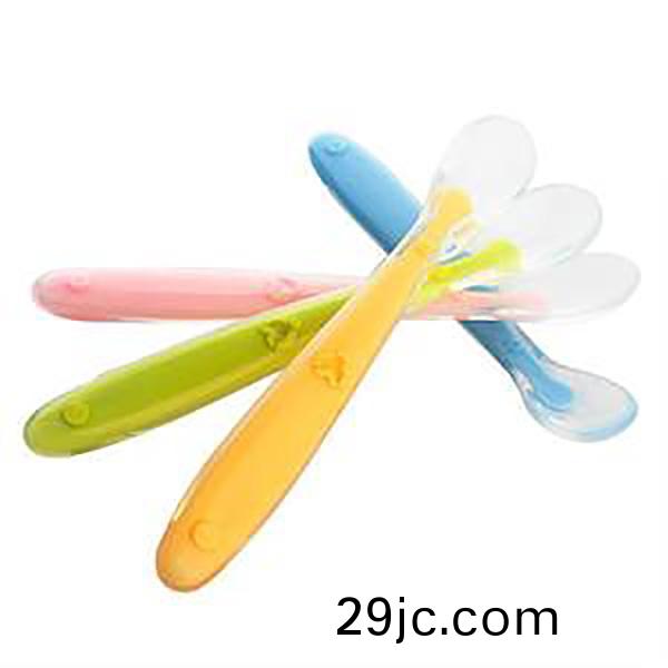 硅(gui)膠外(wai)包(bao)尼龍(long)食(shi)品級嬰(ying)兒勺